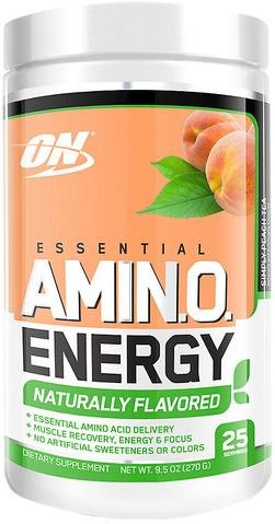 

Optimum Nutrition Essential Amino Energy Natural Flavor 225 g /25 servings/ Peach Tea