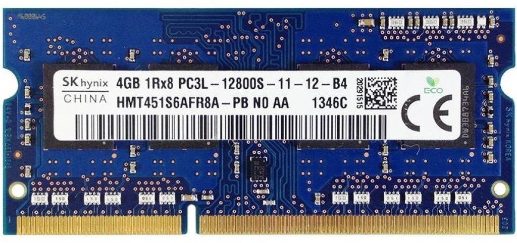 

Sk hynix 4 Gb SO-DIMM DDR3L 1600 MHz (HMT451S6AFR8A-PBN0)