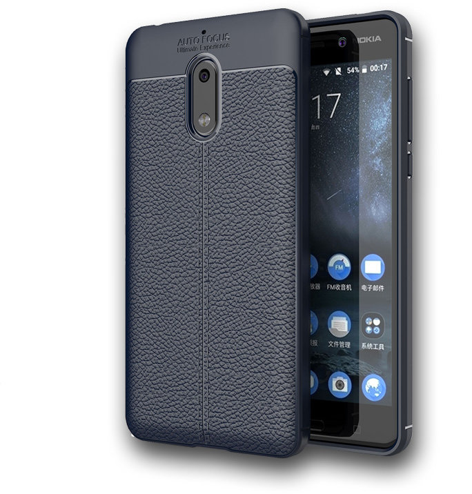 

Tpu Case Skin Shield Blue for Nokia 3