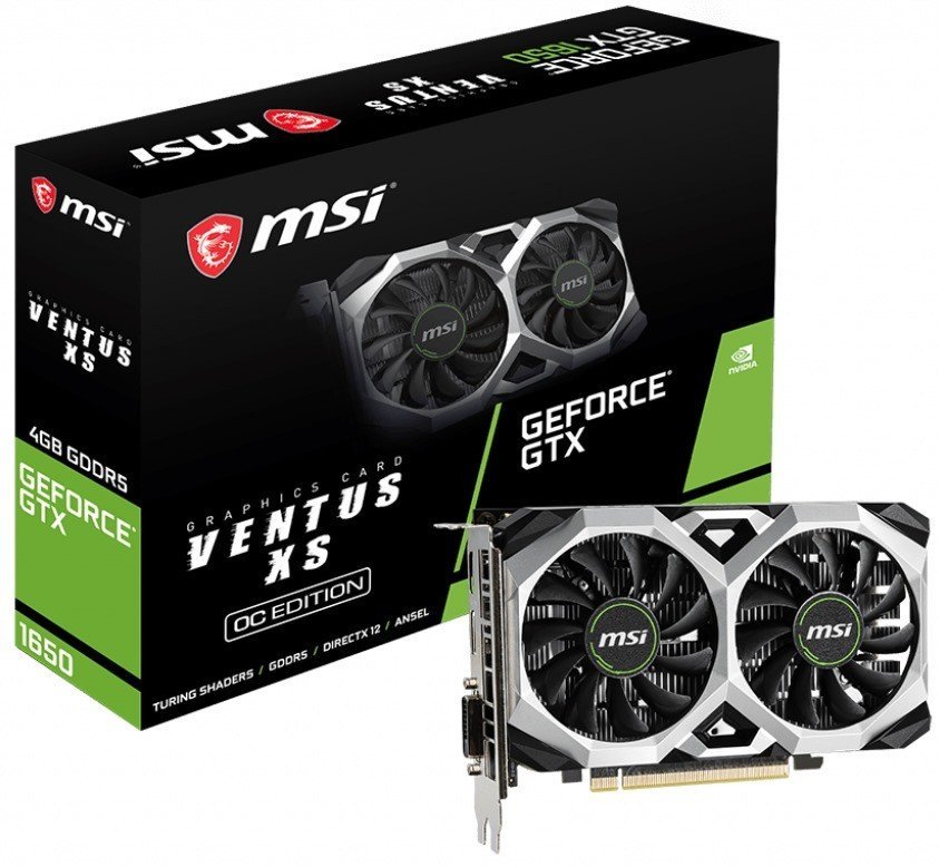 

Msi GeForce Gtx 1650 Super Ventus Xs Oc 4GB