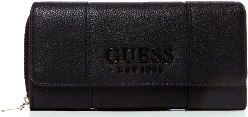 

Женский кошелек Guess Holly Slg Lrg Clutch Organizer черный (SWVG7669620-BLA)