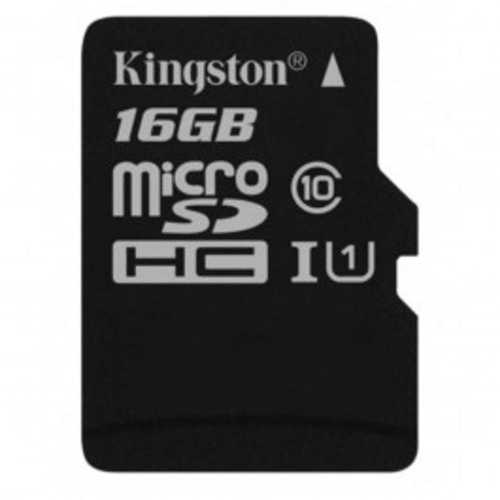 

Kingston 16GB microSDHC Class 10 UHS-I U1 (SDCS/16GBSP)