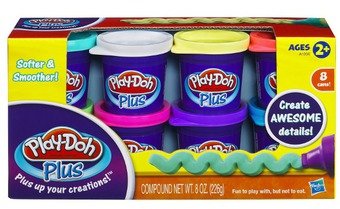 

Hasbro Play-doh Набор из 8 баночек пластилина Плюс (A1206)