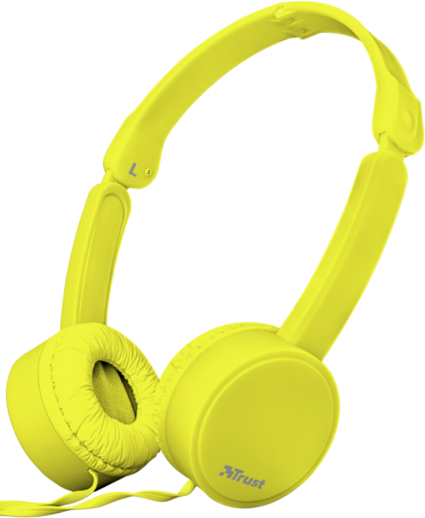 

Trust Nano Foldable Headphones Yellow