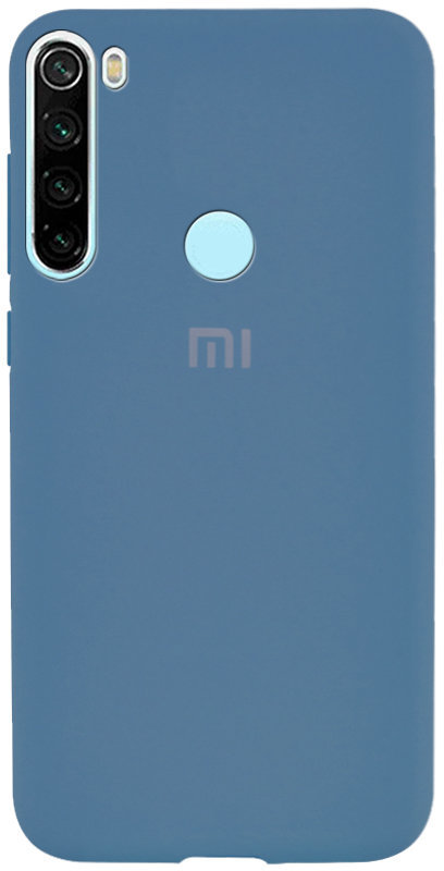 

Mobile Case Silicone Cover Denim Blue for Xiaomi Redmi Note 8