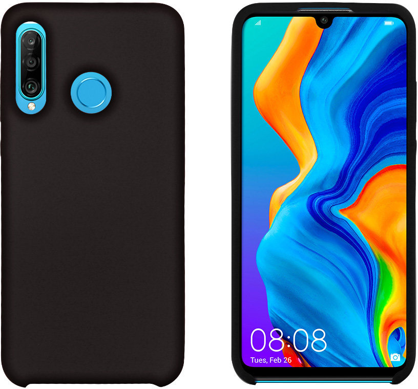 

Intaleo Velvet Case Black for Huawei P30 Lite