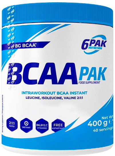 

6PAK Nutrition Bcaa Pak 400 g /40 servings/ Cactus Lemon