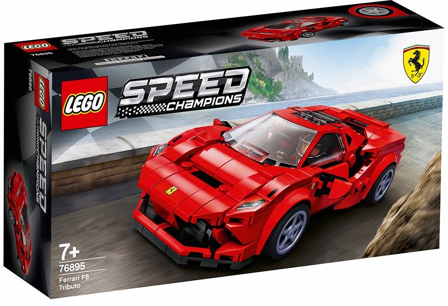 

Конструктор Lego Speed Champions Ferrari F8 Tributo (76895)