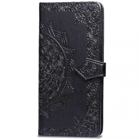 

Mobile Case Book Cover Art Leather Black for Xiaomi Redmi Go