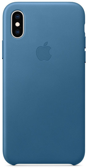 

Apple Leather Case Cape Cod Blue (MTET2) for iPhone Xs