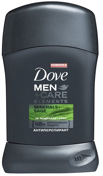 

Dove Men+Care Антиперспирант Свежесть Минералов и Шалфея 50 ml