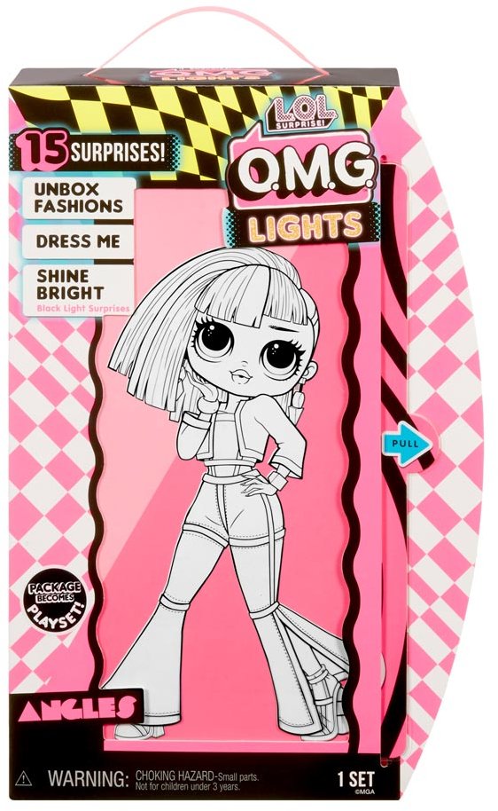 

Игровой набор с куклой L.O.L. SURPRISE! серии "O.M.G. Lights" - Ангел (565178)