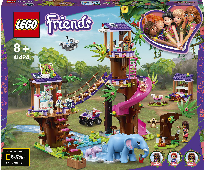 

Lego Friends Спасательная база в джунглях (41424)