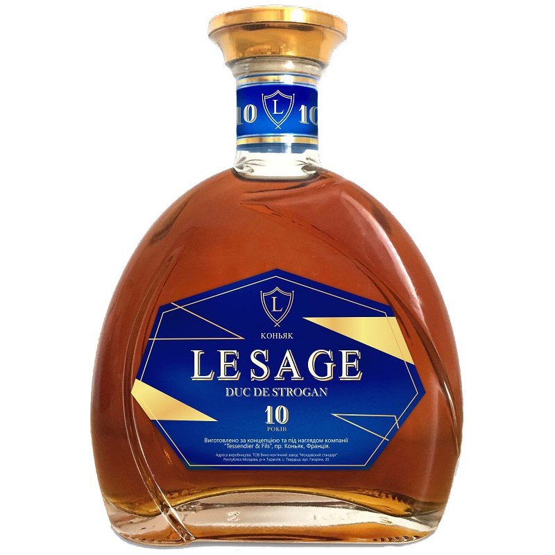 

Коньяк Le Sage Duc de Strogan 10 лет (0,5 л) (AS113018)