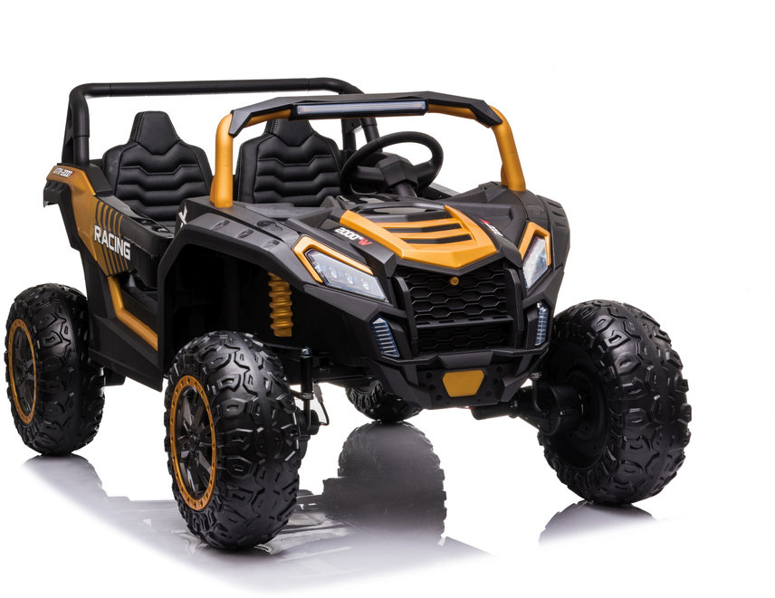 

Электромобиль Kidsauto Racing Super Allroad 4 Wd двухместный багги золотой