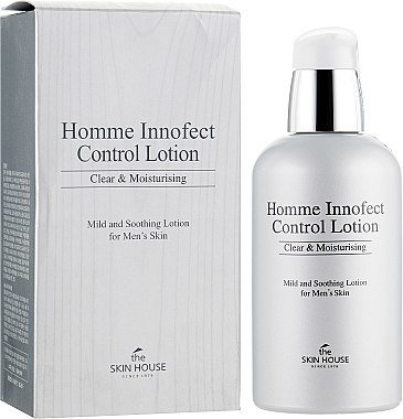 

The Skin House Homme Innofect Control Lotion Матирующий лосьон для мужчин 130 ml