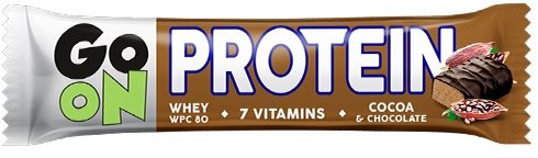 Акція на Протеиновый батончик Go On Nutrition Protein Bar 50 g /1 servings/ Cocoa-Chocolate від Stylus