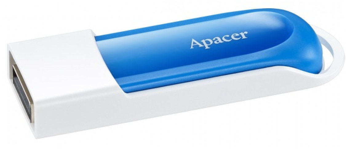 

Apacer AH23A 16GB Usb 2.0 White (AP16GAH23AW-1)