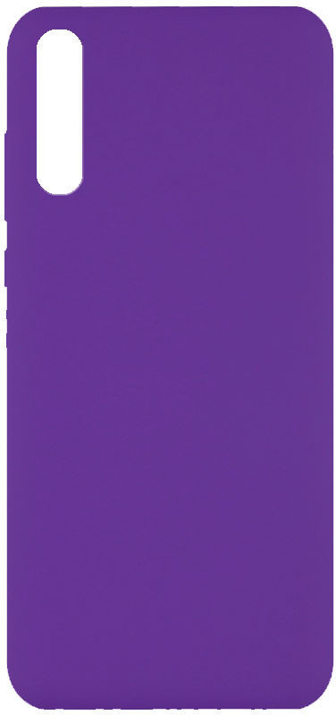 

Mobile Case Silicone Cover without Logo Purple for Huawei Y8p / P Smart S