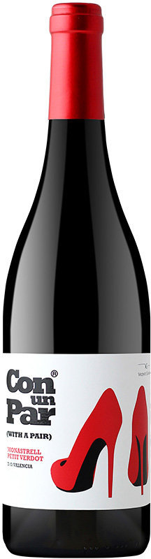 

Вино Con un Par Monastrell - Petit Verdot красное 0.75 л (WHS8410310615283)