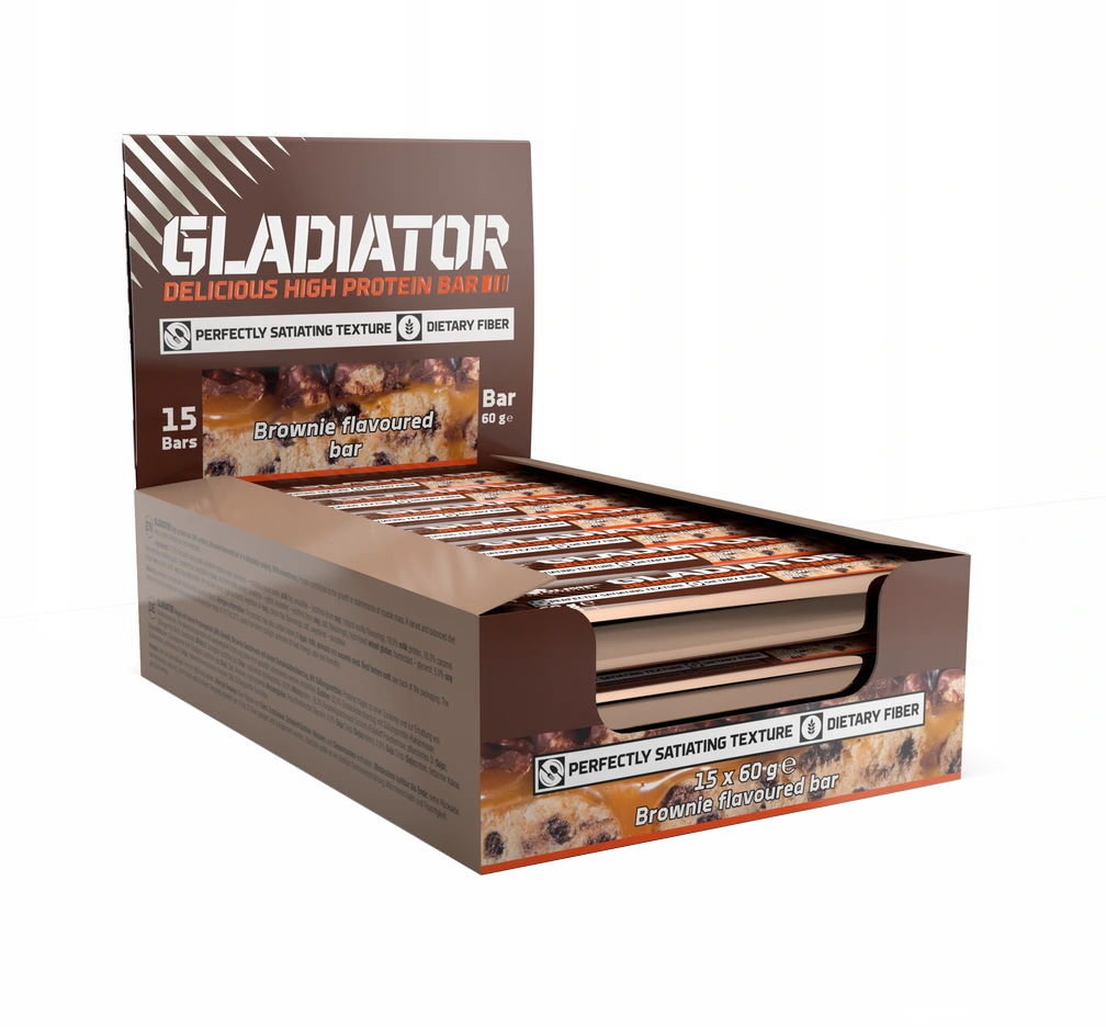 

Протеиновые батончики Olimp Gladiator 15 х 60 g Brownie