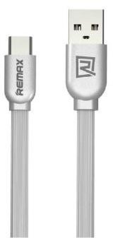 

Remax Usb Cable to USB-C Quick Charge 1m Silver (RC-047a)