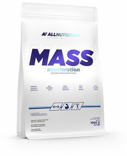 

All Nutrition Mass Acceleration 1000 g /14 servings/ Blueberry