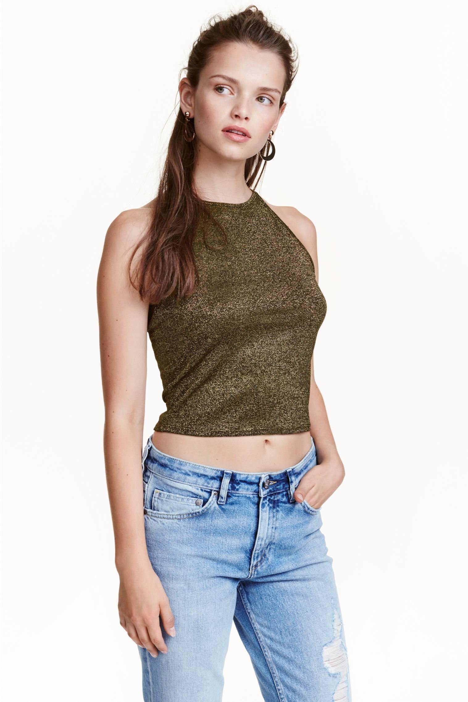 

Топ H&M 4209374 L золотой