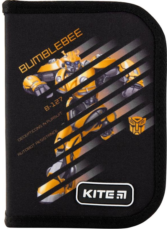 

Пенал без наполнения Kite Education Transformers BumbleBee Movie TF19-622-2, 1 отделение, 2 отворота