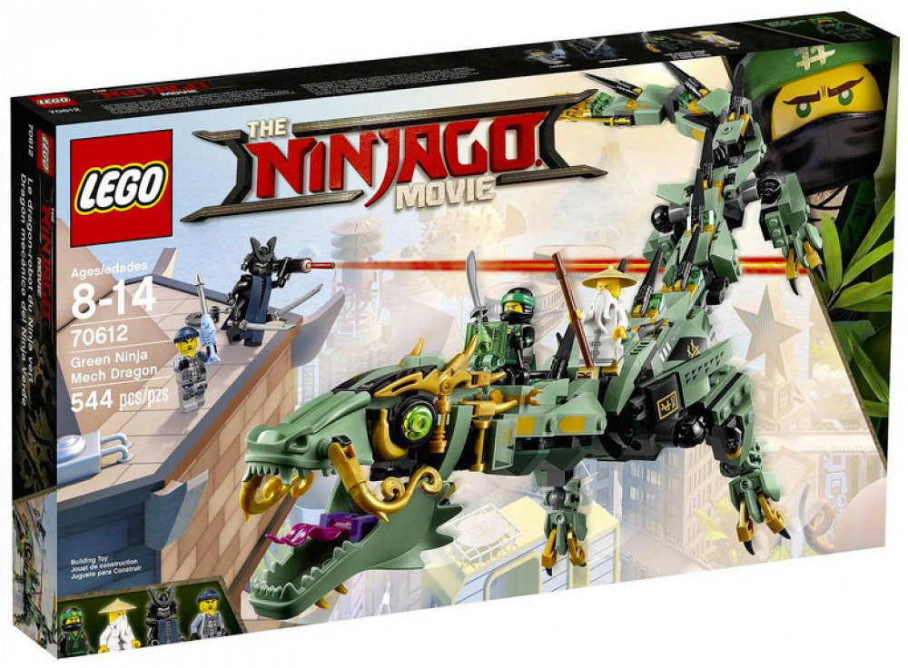 

Конструктор Lego Ninjago Механический Дракон Зелёного Ниндзя (70612)
