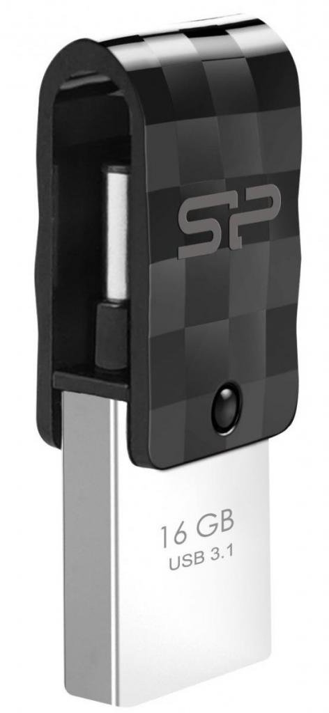 

Silicon Power 16GB Mobile C31 Usb 3.1/USB Type-C (SP016GBUC3C31V1K)