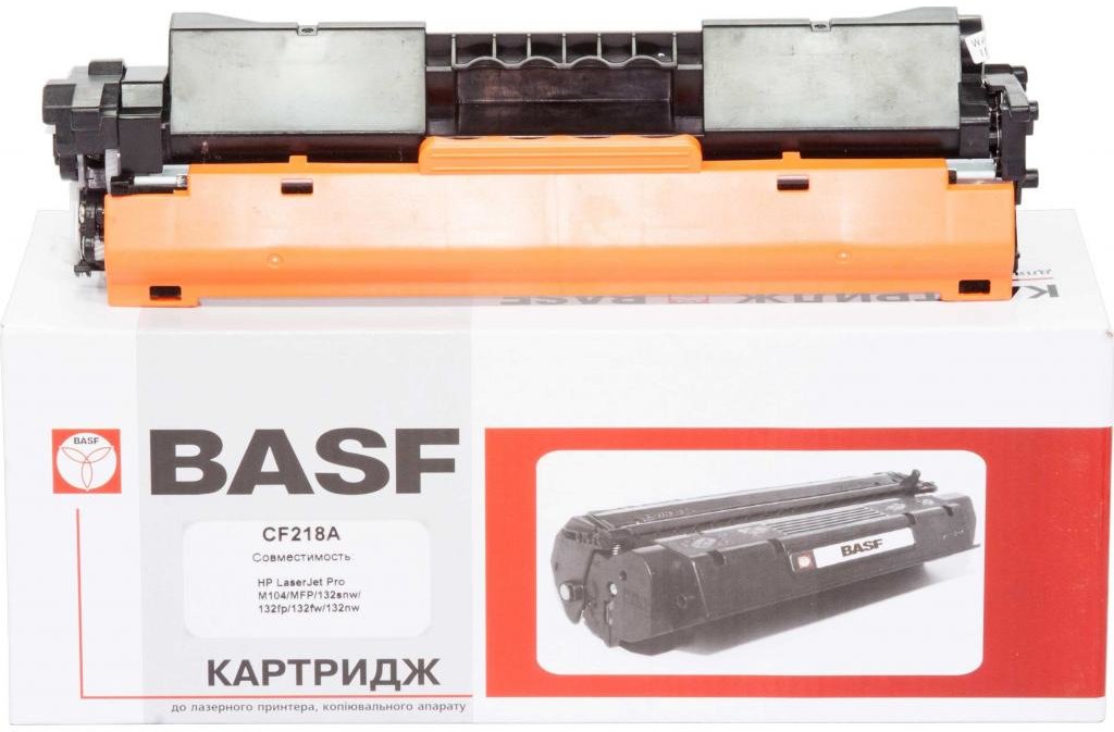 

Basf для Hp Lj Pro M104/M132 аналог CF218A Black without chip (KT-CF218A-WOС)