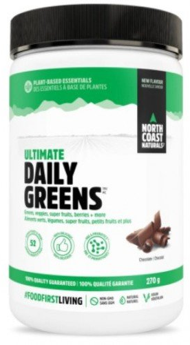 

North Coast Naturals Ultimate Daily Greens Фитонутриенты со вкусом шоколада 270 г