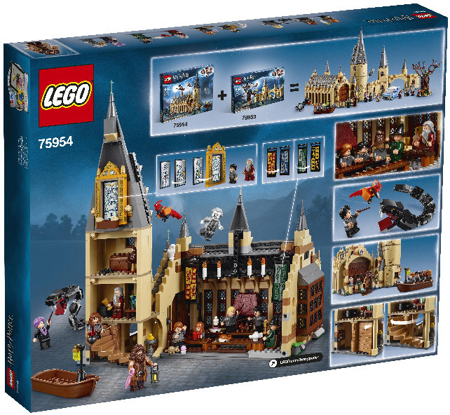 

Конструктор Lego Harry Potter Большой зал Хогвартса (75954)