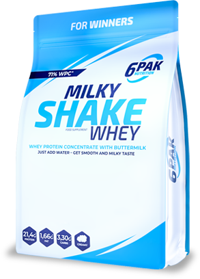 

6PAK Nutrition Milky Shake Whey 1800 g /60 servings/ Vanilla Ice Cream