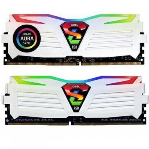 

Geil DDR4 8GB (2x4GB) 2400 MHz Super Luce Rgb Sync White H (GLWS48GB2400C16DC)