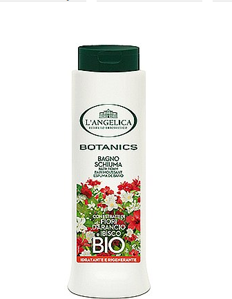 

L'Angelica Botanics Гель для душа и ванны Увлажнение и регенерация с цветами апельсина и гибискусом 500 ml