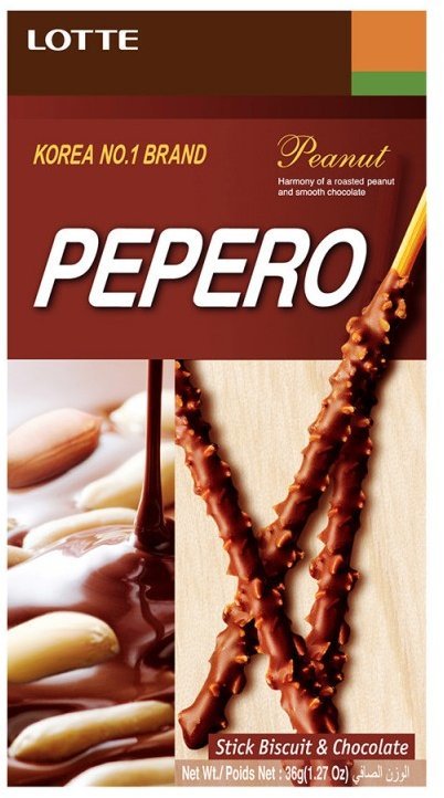 

Печенье Pepero Peanut, 36 г (WT3736)