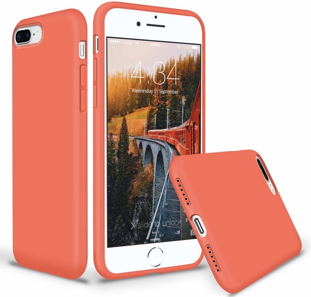 

Jnw Silicone Case Nectarine for iPhone 8 Plus/iPhone 7 Plus