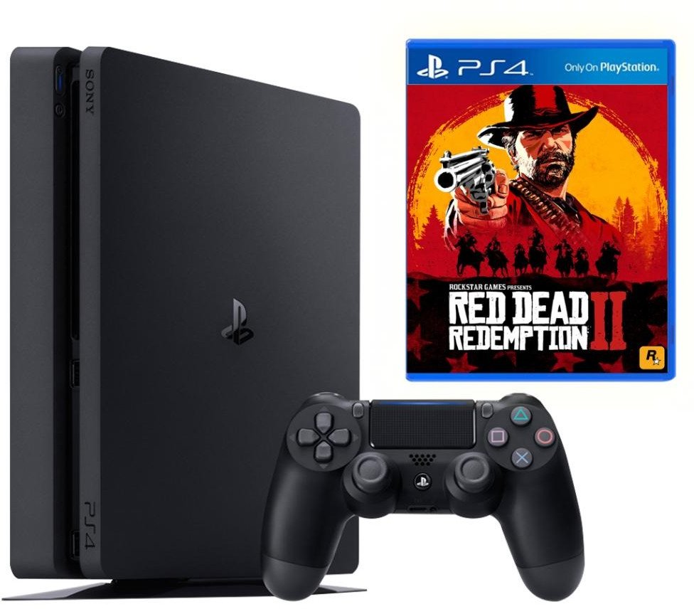 

Sony Playstation 4 Slim 500GB + Red Dead Redemption 2