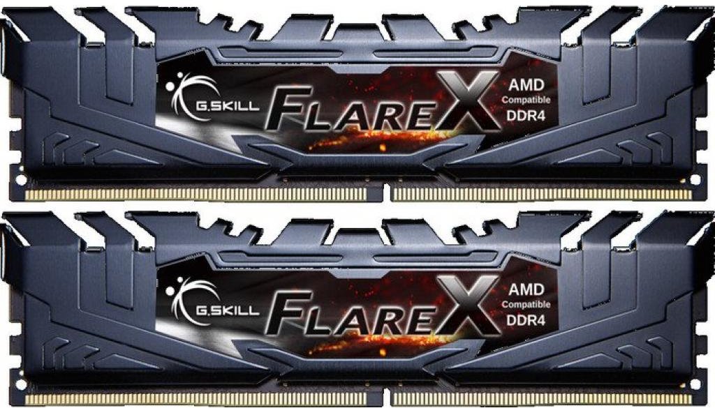 

DDR4 16GB (2x8GB) 2400 MHz Flare X Black G.Skill (F4-2400C15D-16GFX)