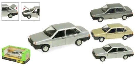 

Машинка металл 21099 АВТОПРОМ, 1:22 ВАЗ 21099, 3 цвета