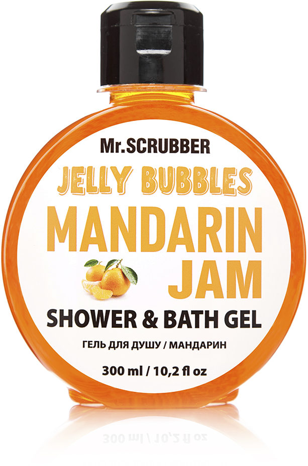 

Mr.SCRUBBER Гель для душа Jelly Bubbles Mandarin 275 ml