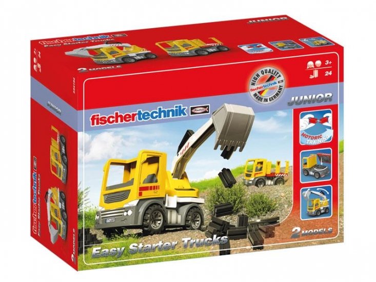 

Конструктор fisсhertechnik Junior Easy Starter Грузовики (FT-554194)