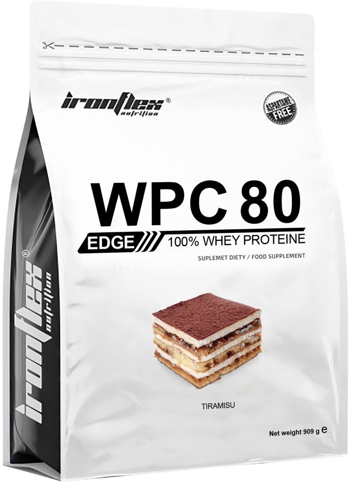 

IronFlex Nutrition Wpc 80eu Edge 900 g /30 servings/ Tiramisu