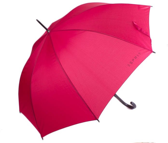 

Зонт-трость женский полуавтомат Esprit красный (U50701-red)