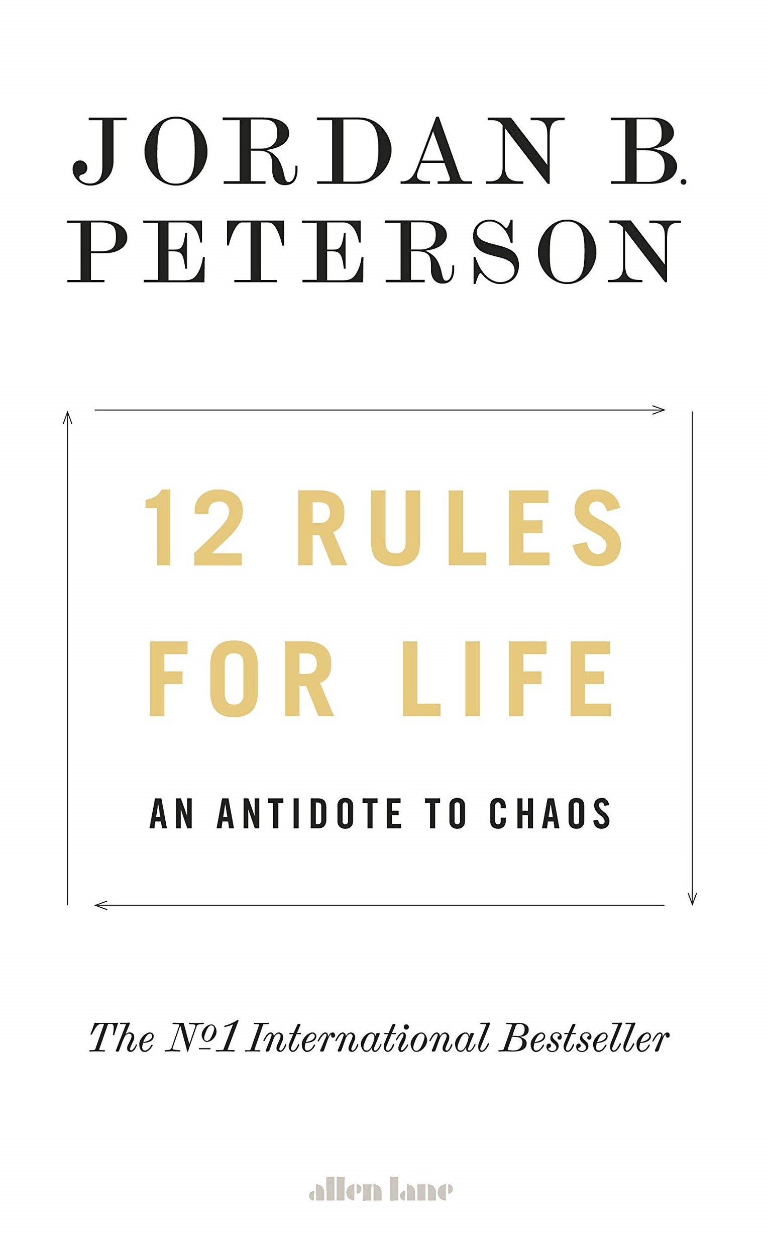 

Jordan B. Peterson: 12 Rules for Life. An Antidote to Chaos