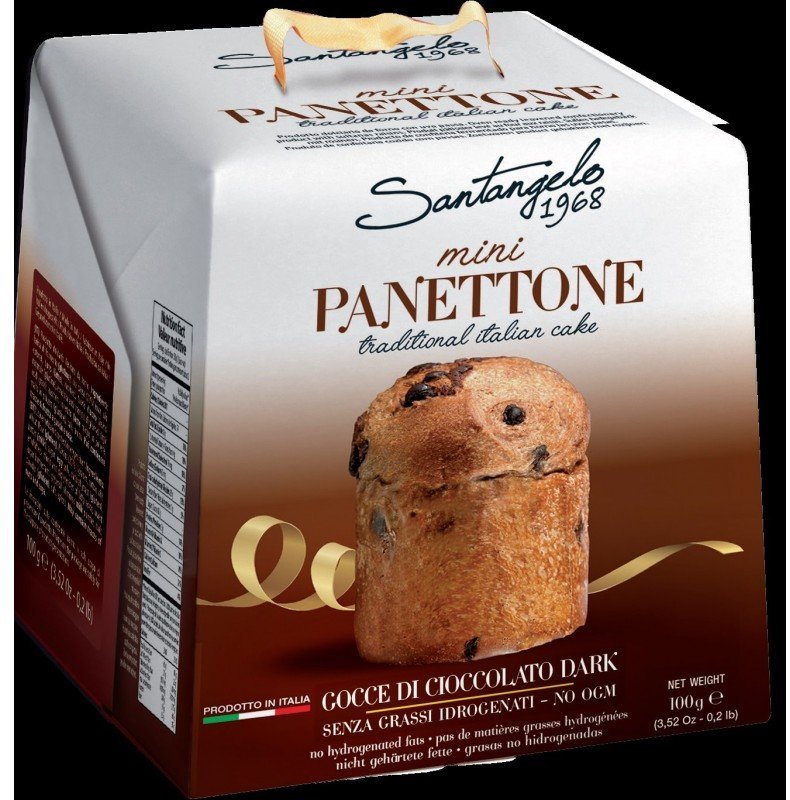 

Панеттоне Santangelo Mini Cioccolato, 100 г (WT3138)