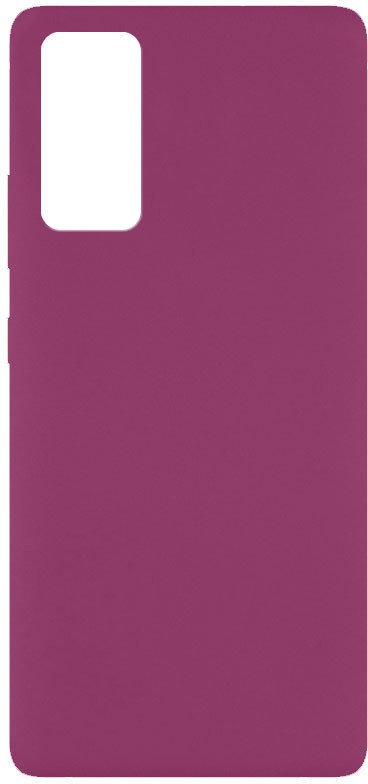 

Mobile Case Silicone Cover without Logo Marsala for Samsung G780 Galaxy S20 Fe