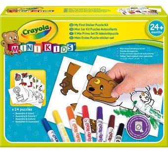 

Crayola Набор д/творчества Мой первый пазл-наклейка;2+ (81-8113)